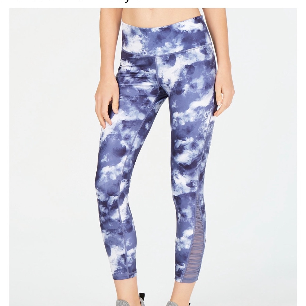 Ideology Print Mesh workout leggings
